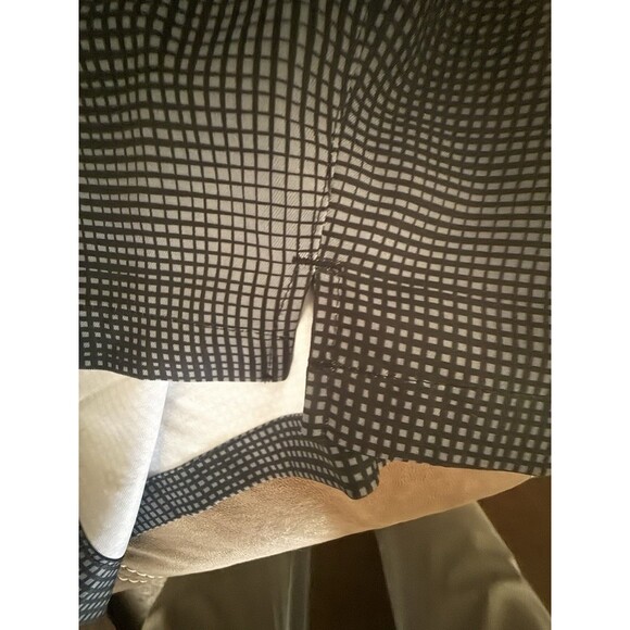 Adidas Climalite Shorts Womens 16 Flat Front Zip Black And Gray Pockets Active - Picture 10 of 12